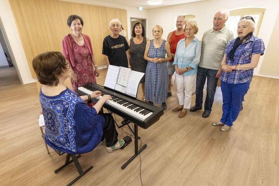 Kerstin Neuwirth Equit (64) kämpft um das Bestehen ihrer Hausmusikgruppe.