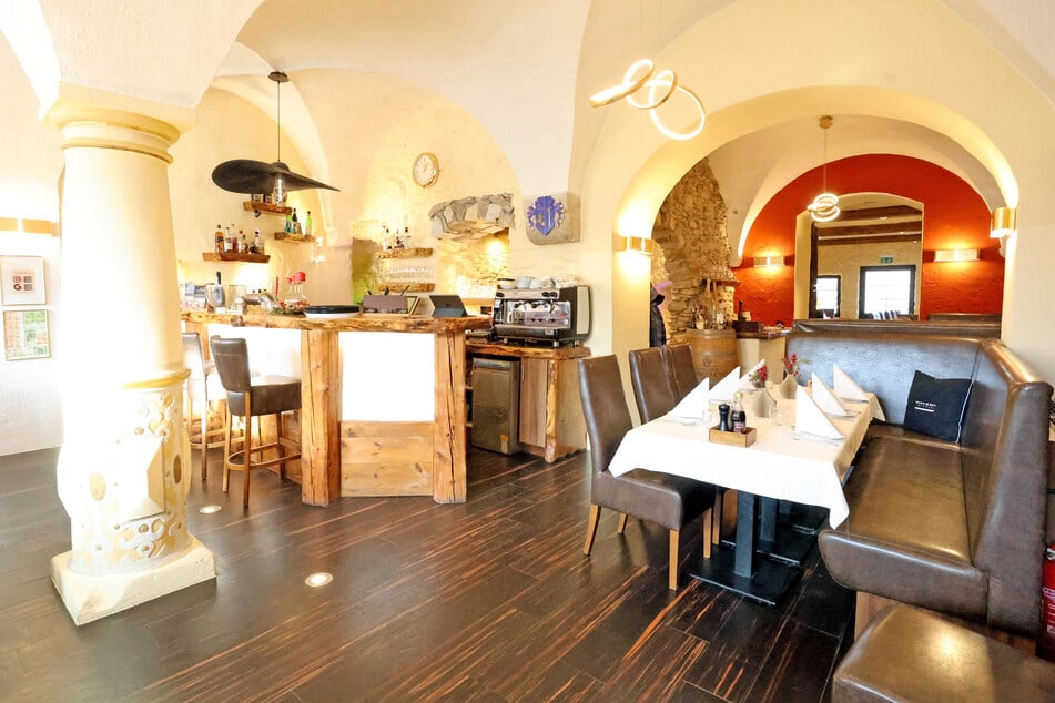 Das historische Ambiente im "La Mia Mamma" beeindruckte auf ganzer Linie.