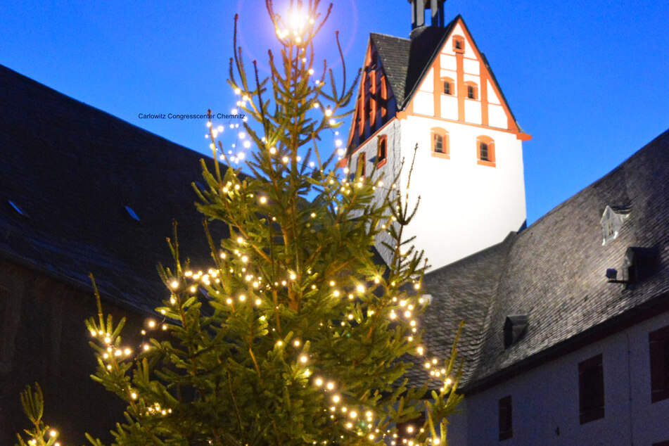 Weihnachtsstimmung auf Schloss Rochsburg. (Archivbild)