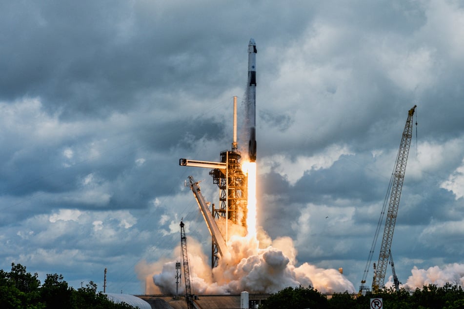 A SpaceX Falcon Nine rocket lifts off from Launch Complex 39A carrying NASA’s Crew-11 mission to the International Space Station, in Cape Canaveral, Florida, on August 1, 2025.