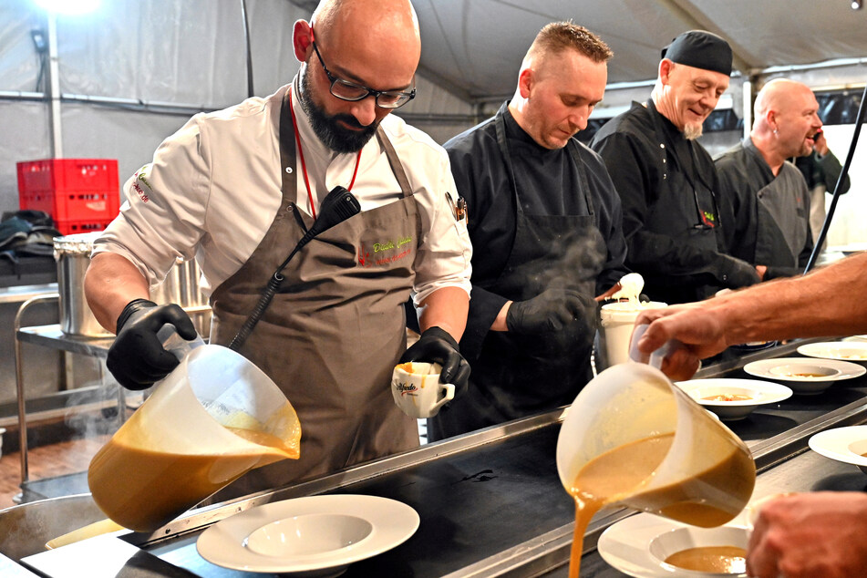 "Die Suppe bin ich", sagt Kasi.
