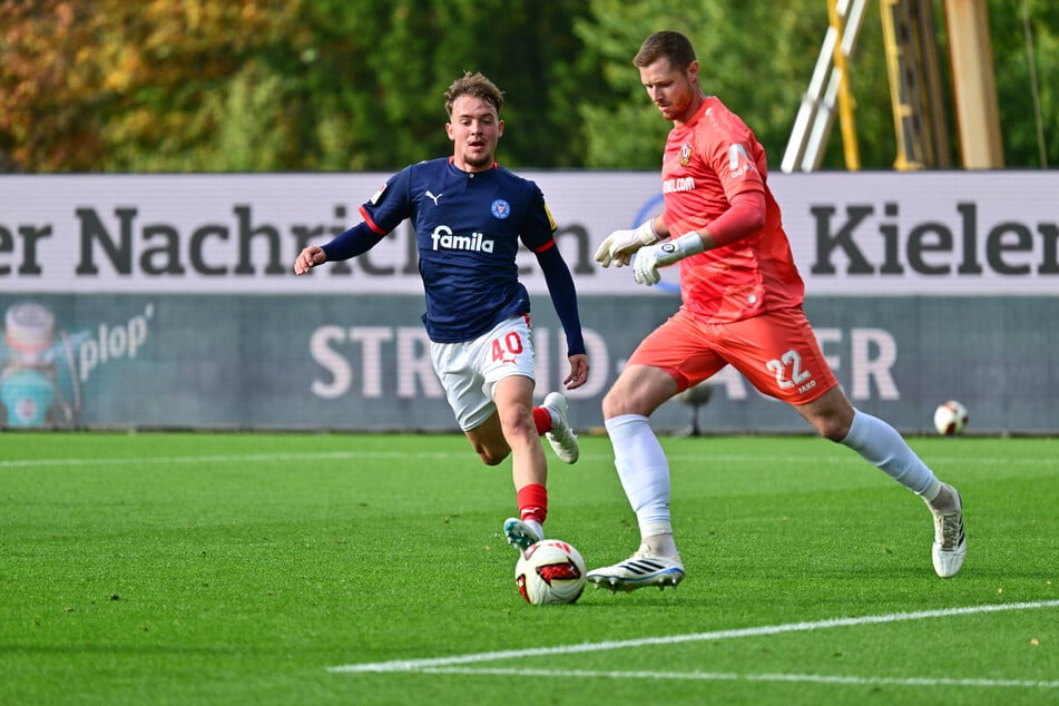 Auch die Abschläge des Dynamo-Keepers fanden nicht immer ihr Ziel.