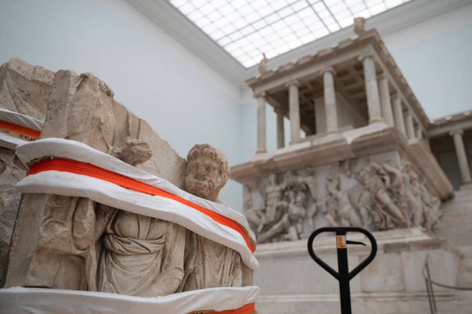 Im kommenden Jahr soll der Bauabschnitt A, der unter anderem den Pergamonaltar beherbergt, wieder für Besucher zugänglich sein.