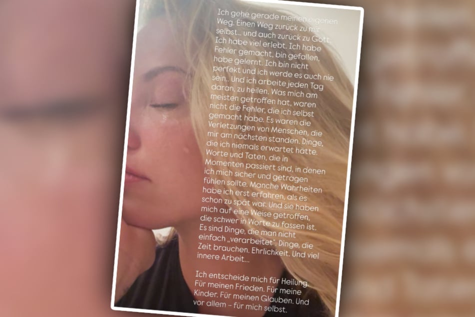 Laura (30) wurde offenbar von einer ihr nahestehenden Person verletzt. Um wen es sich handelt, ließ sie offen.