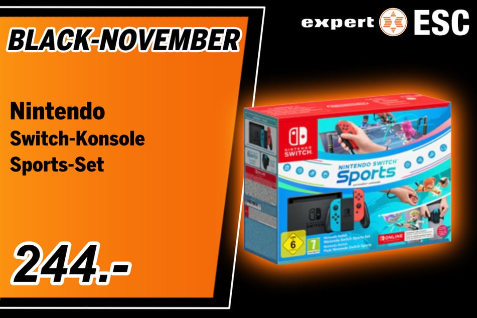 Die Nintendo Switch im Set für nur 244 Euro.