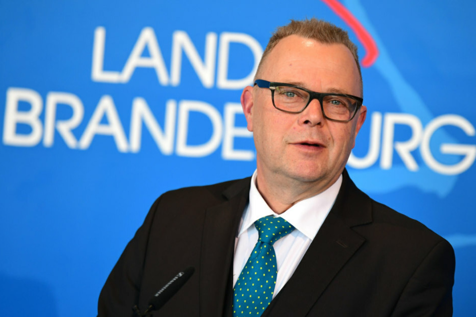 Michael Stübgen (60), CDU-Landesvorsitzender, während einer Pressekonferenz. (Archivbild)