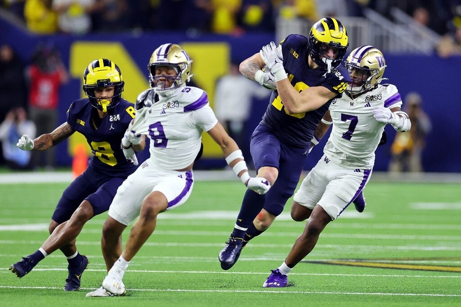 Some college football fans weren't happy with how the referees officiated Michigan's national championship win against Washington.