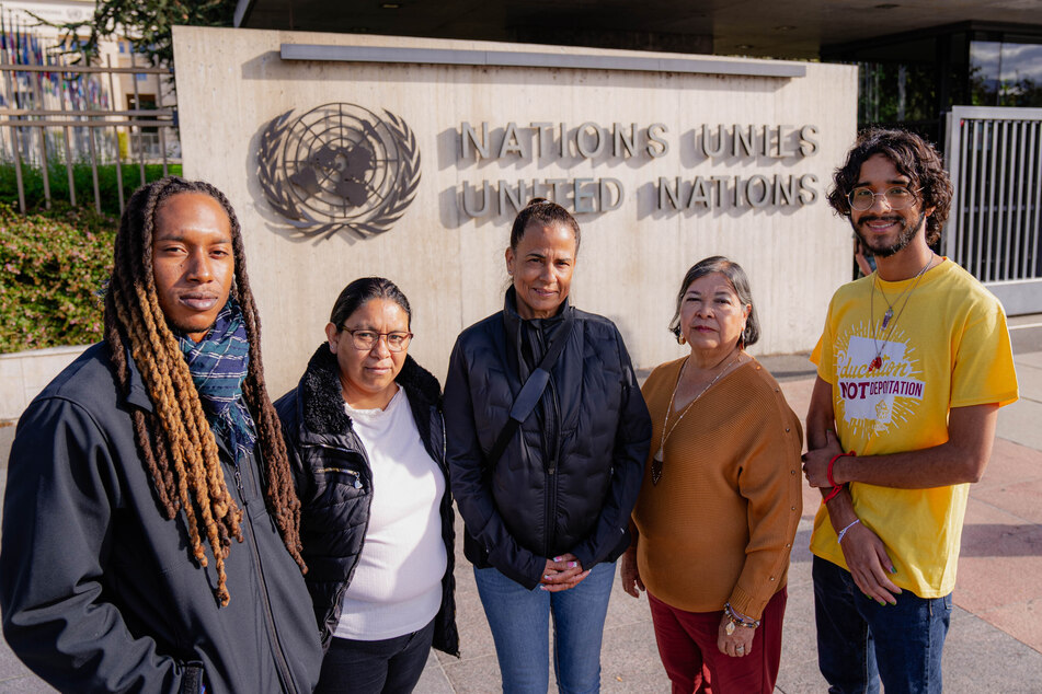 Members of the Start With Dignity campaign traveled to the United Nations in Geneva, Switzerland, in October to testify on personal experiences of racism and unjust treatment by law enforcement.