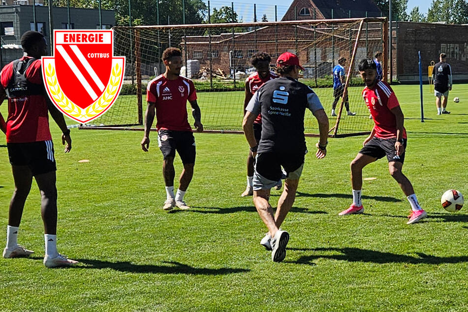 Energie-Cottbus-Blog: Wollitz in action! FCE-Trainer sorgt für viele Lacher im Training