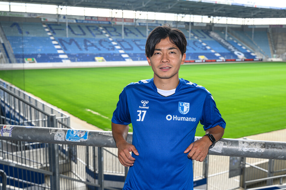 Kennt das Vereinsgelände aus den vergangenen anderthalb Jahren bereits sehr gut: Tatsuya Ito (25) bleibt beim 1. FC Magdeburg.