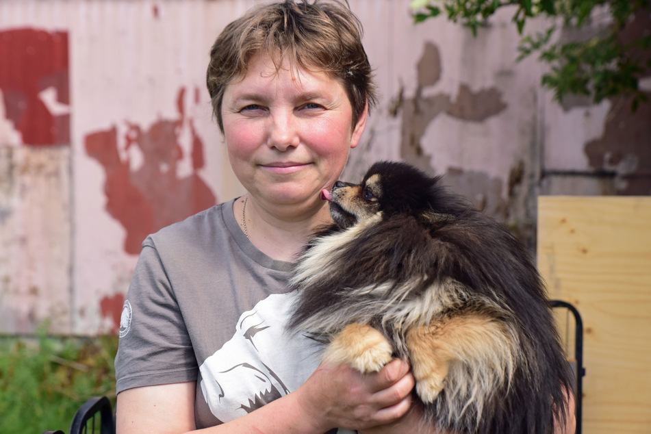 Hundesportlerin Viktoria Pizartschuk musste aus der Ukraine fliehen - und das mit ihren Hunden.
