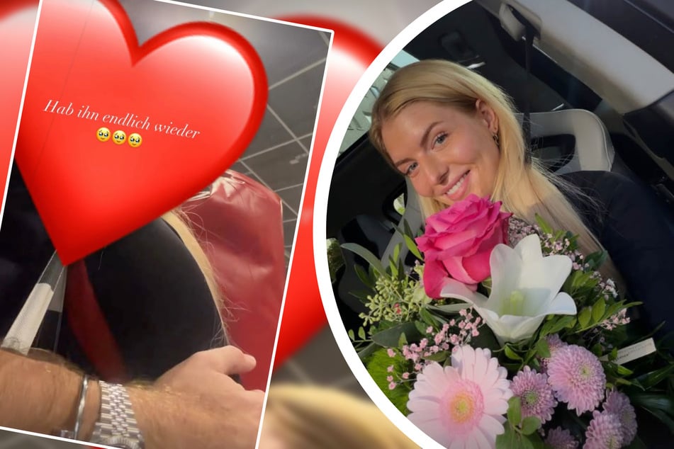 Nach dem Dschungel: Antonia Hemmer hat ihren Freund endlich wieder