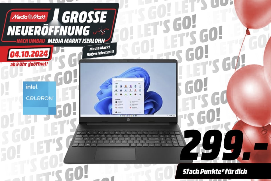 HP-Notebook für 299 Euro.