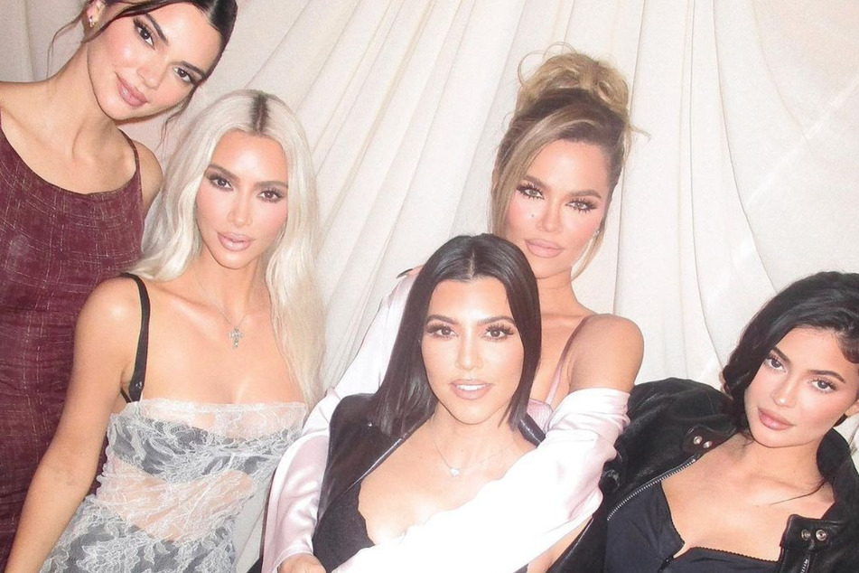 Kim Kardashian's (second from l) lavish birthday trip and unfortunate Las Vegas mishap took place on Thursday's episode of The Kardashians.