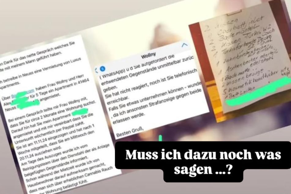 Silvia Wollny (59) veröffentlichte die Mail der Vermieterin aus Neuss in ihrer Instagram-Story.