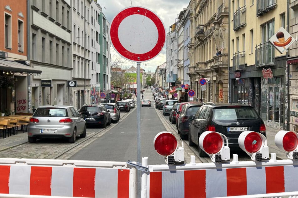 Ab Anfang Mai: Straßensperrung auf der Alaunstraße - das ist der Grund