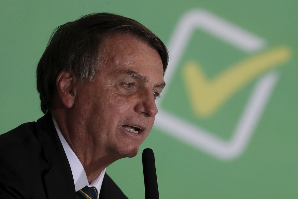 Brasiliens Präsident Jair Bolsonaro (66).
