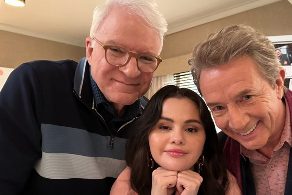 Selena Gomez celebrates season 3 of Only Murders in the Building with her "favorite people"
