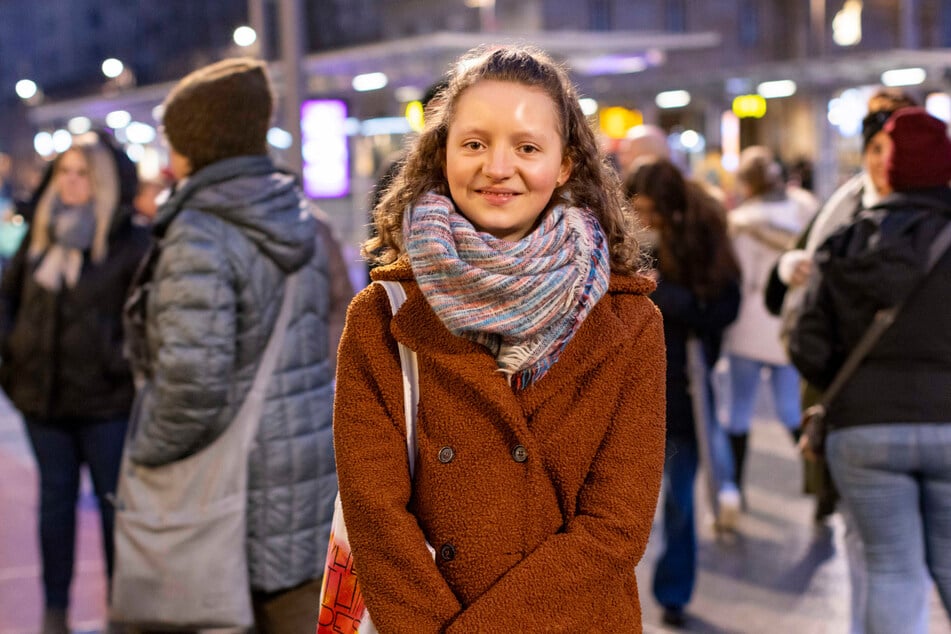 Louisa Winnig (19) reihte sich zum ersten Mal ein.