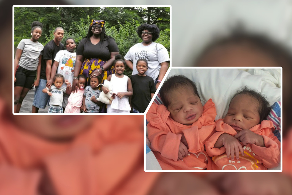 Zehnfache Mutter bringt zum dritten Mal Zwillinge zur Welt!
