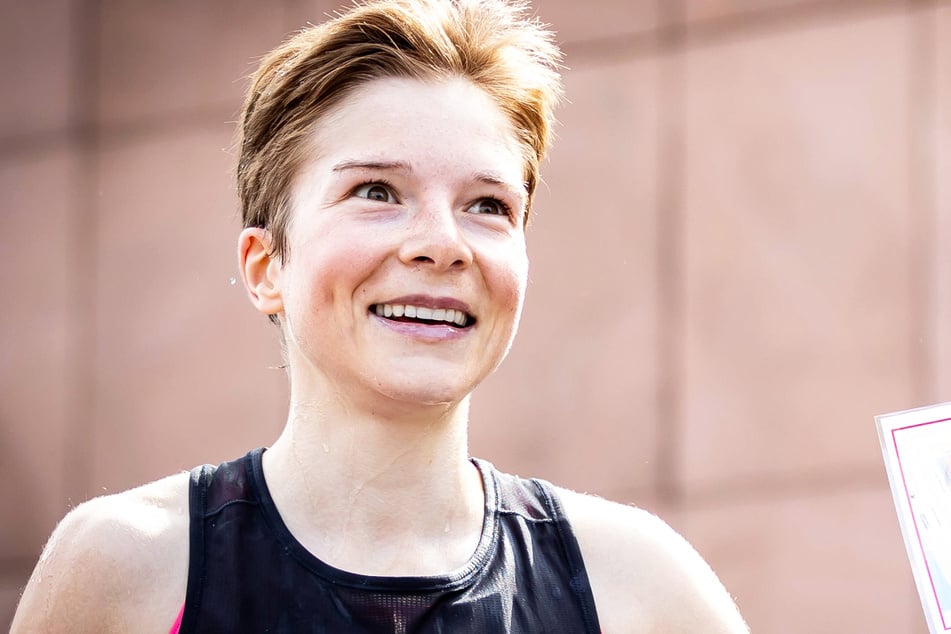 Blanka Dörfel (24) feierte ein überragendes Marathon-Debüt.