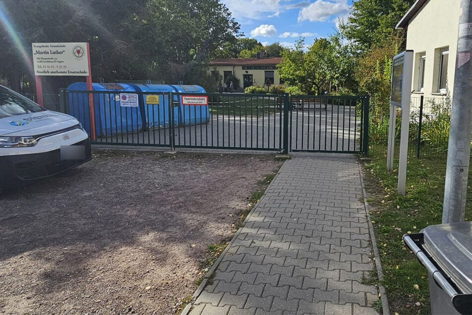 An der Evangelischen Grundschule "Martin Luther" wurde ein Kind angesprochen.