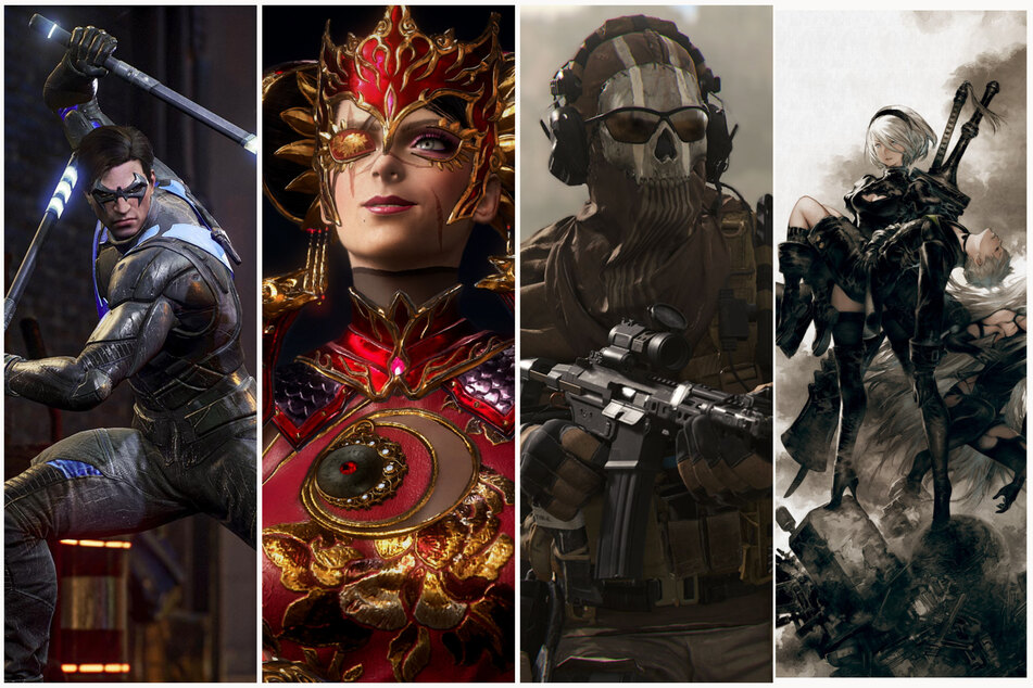 Assurez-vous de garder un œil sur (de gauche à droite) Gotham Knights, Bayonetta 3, Call of Duty: Modern Warfare 2 et Nier: Automata, à venir en octobre.
