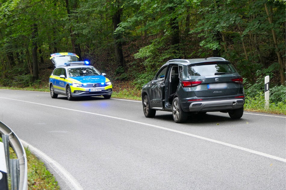 So kann der Seat nicht weiterfahren, ihm fehlt eine Tür.