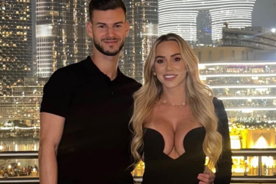 Sind schon seit ein paar Monaten ein Paar: Fußballer Tom Krauß (24) und Vanessa Mariposa.