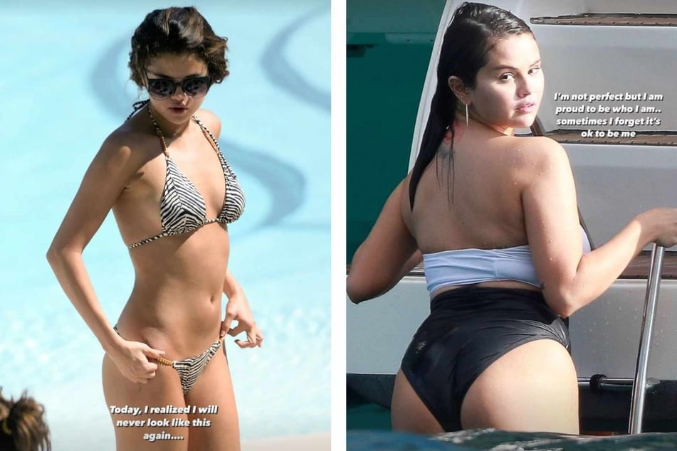 Selena Gomez reflects on dramatic body changes: "It's ok to be me"