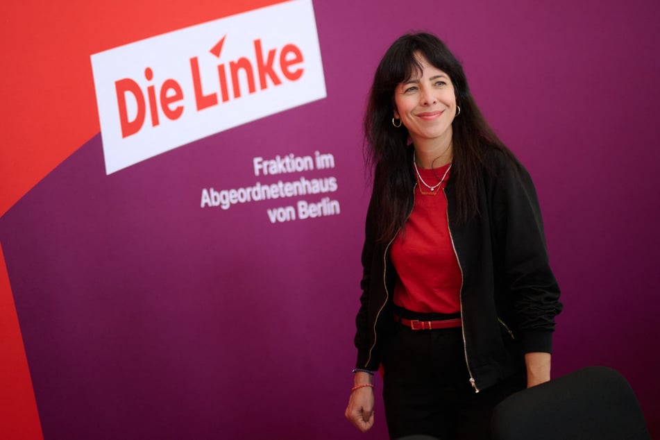 Linken-Spitzenkandidatin Elif Eralp (45) könnte Berlins Bürgermeisterin werden.