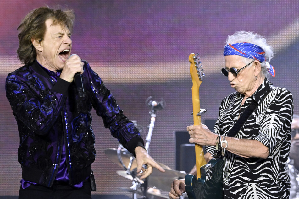 Mick Jagger (links, 80) und Keith Richards (79) rocken auch noch im hohen Alter.