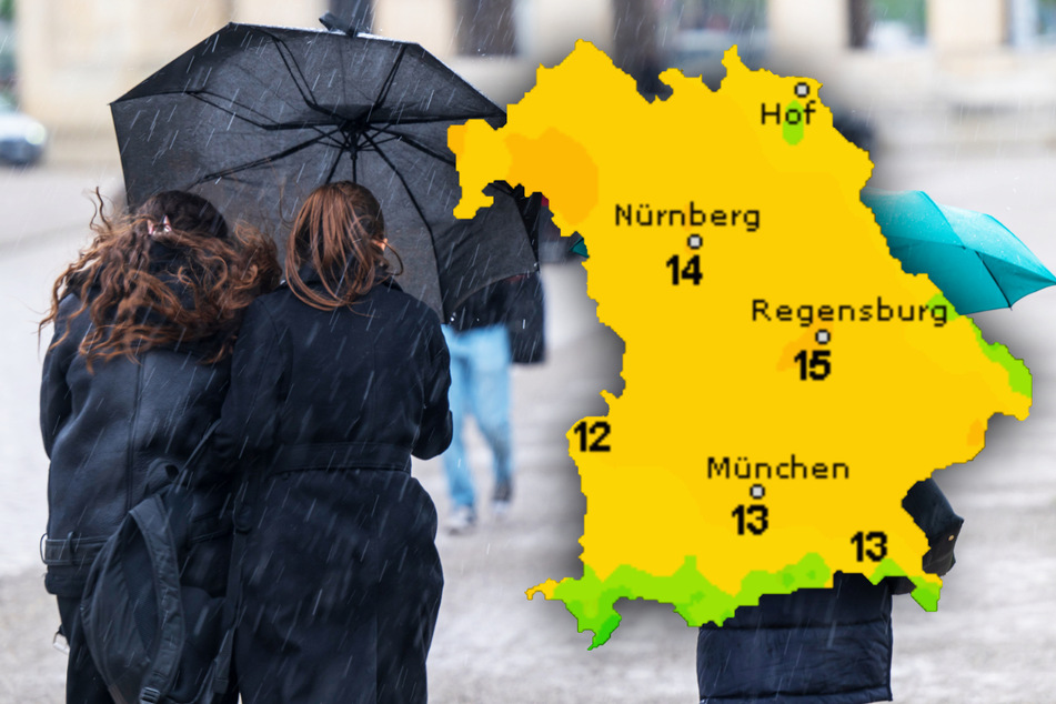 Wetter in Bayern heute und am Tag der Deutschen Einheit: Feiertag mit Regenschirm?