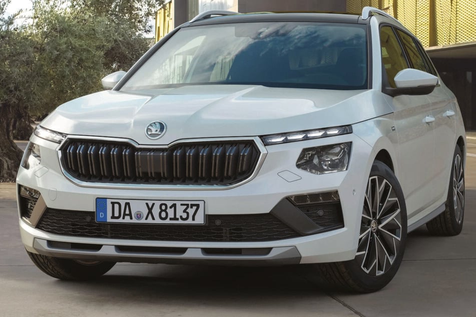 Und noch eine Geländelimousine: der Škoda Kamiq.