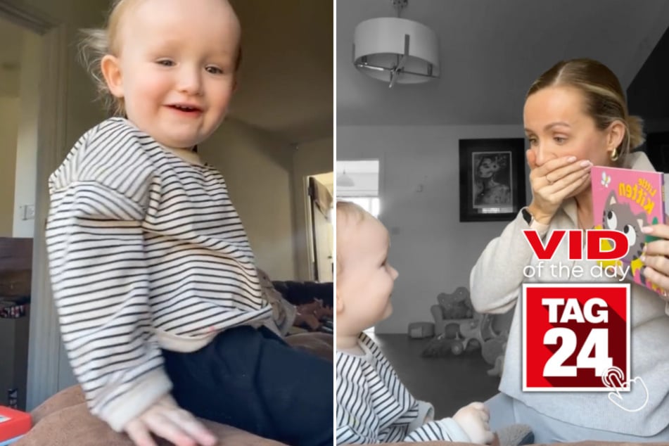 viral videos: Viral Video of the Day for April 13, 2024: Toddler goes viral for some f-bomb mix-ups