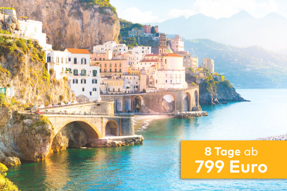 Golf von Sorrent: 8 Tage ab nur 799 Euro.