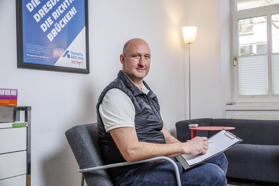 Christian Willno (46) von der Aids-Hilfe Dresden warnt vor Alarmismus.