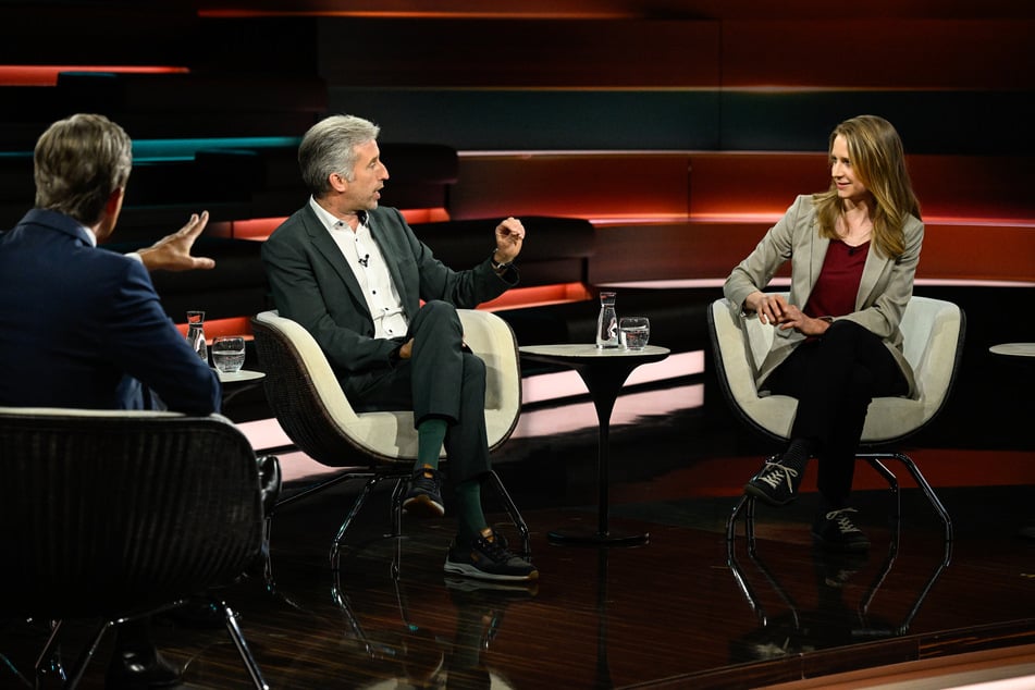 Neurowissenschaftlerin Maren Urner (41) und der Tübinger Oberbürgermeister Boris Palmer (53) kamen am Mittwochabend im ZDF nicht auf einen gemeinsamen Nenner.