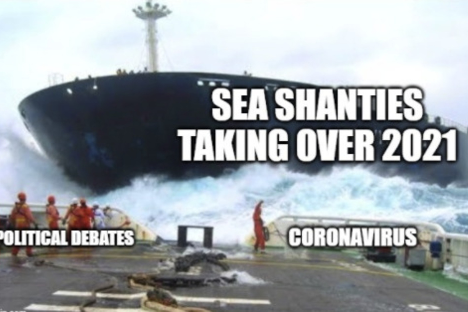 Twitter users are hoping that sea shanties will be bigger news than the coronavirus and political debates.