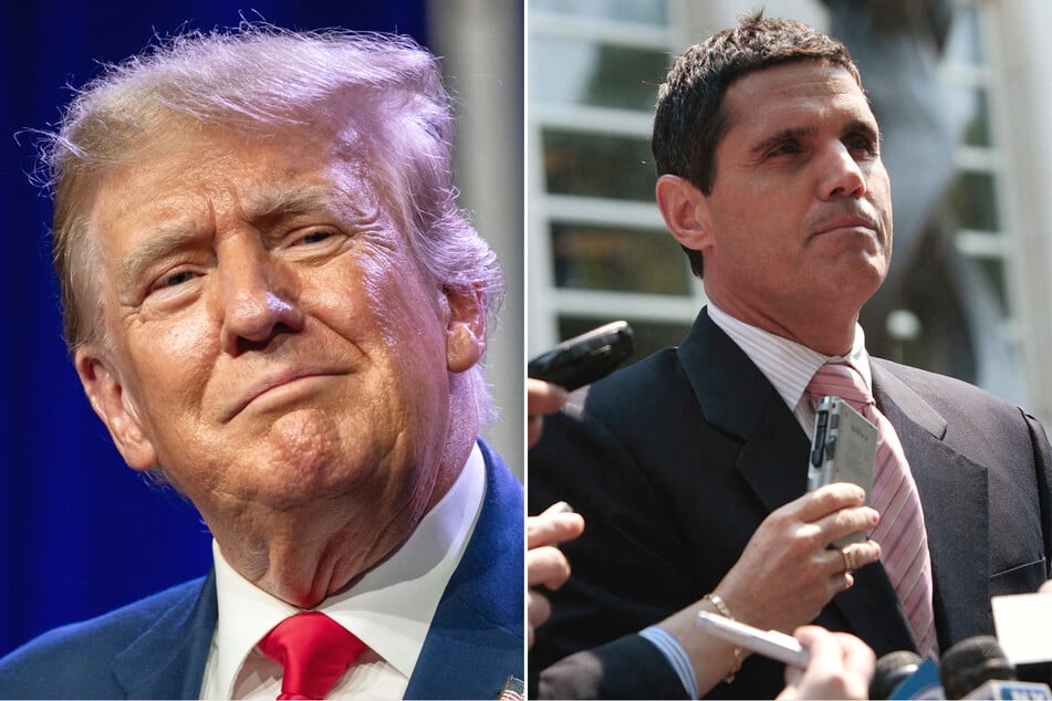 John Lauro (r), an attorney for Donald Trump (l), possibly made an admission of guilt for his client while discussing the recent January 6 indictment.