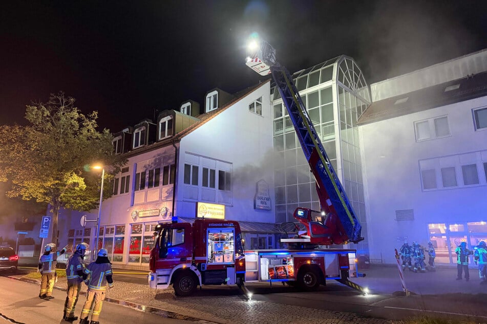 In einem Hotel in der Bamberger Pödeldorfer Straße ist am Freitagabend ein Feuer ausgebrochen.