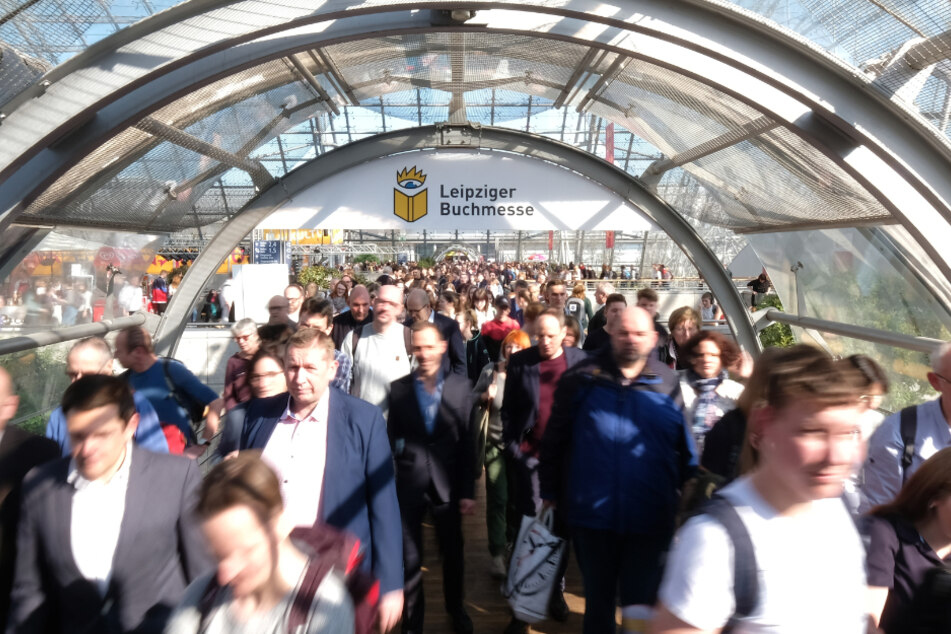 Bis 2019 kamen jedes Jahr Tausende Menschen nach Leipzig, um die Buchmesse zu besuchen.