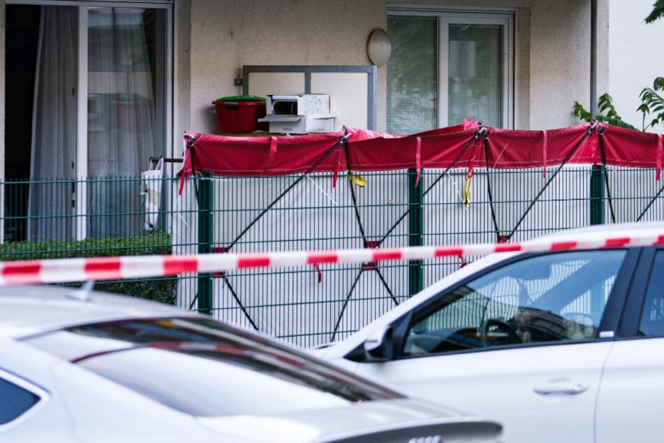 Das Foto zeigt den Tatort in Mainz-Gonsenheim.