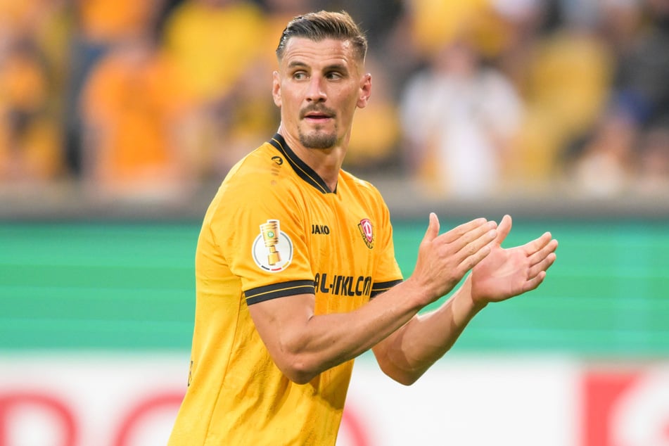 Dynamo-Kapitän Stefan Kutschke (36) ist der "sächsischste Sportler des Jahres".