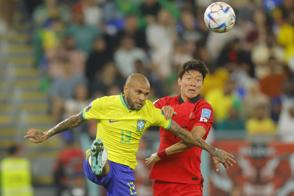 Bei der WM 2022 schaffte es Ui-Jo Hwang (31, r.) mit Südkorea bis ins Achtelfinale gegen Brasilien.