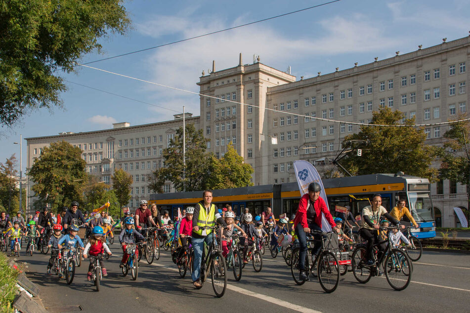 Am Sonntag findet eine Raddemo in Leipzig statt.