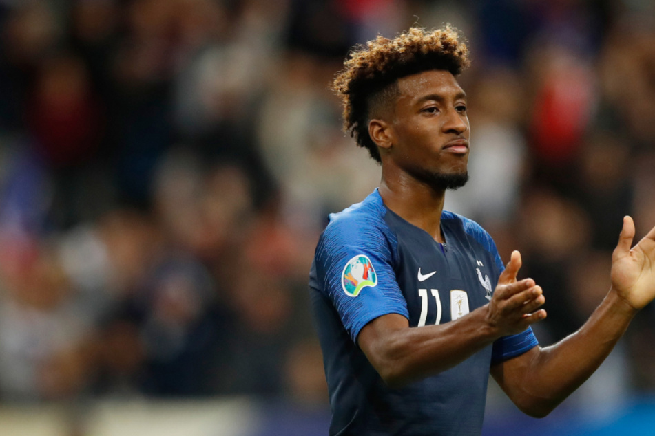 Kingsley Coman (24) hat sich offenbar beim Training der Équipe Tricolore verletzt.