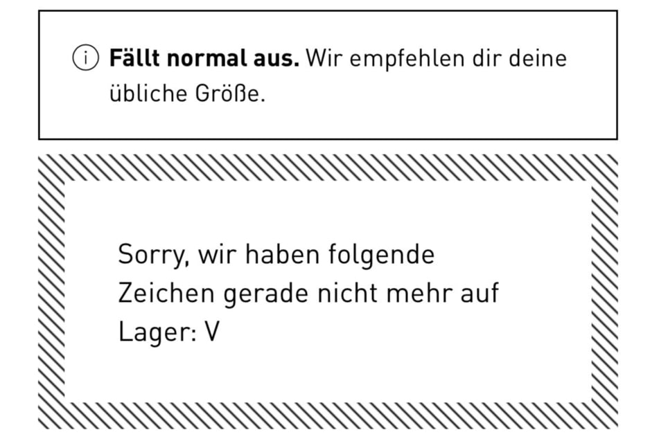 Diese Fehlermeldung wird angezeigt.