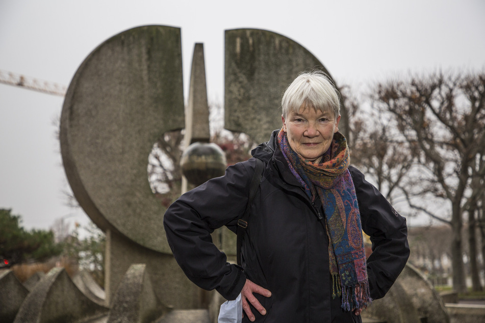 Professorin Erika Schmidt (76) kämpft seit Jahren für den Denkmalschatz am Neustädter Markt.