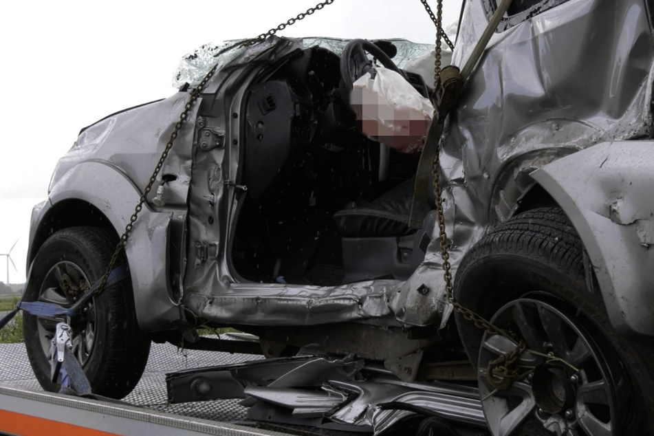 Die beiden Insassen des Suzuki kamen bei dem Unfall ums Leben.